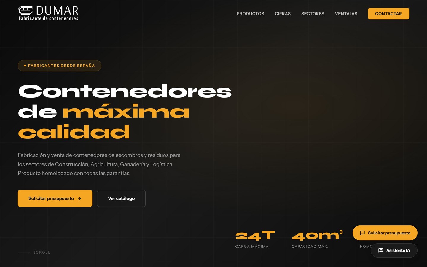Dumar — Fabricante de contenedores industriales